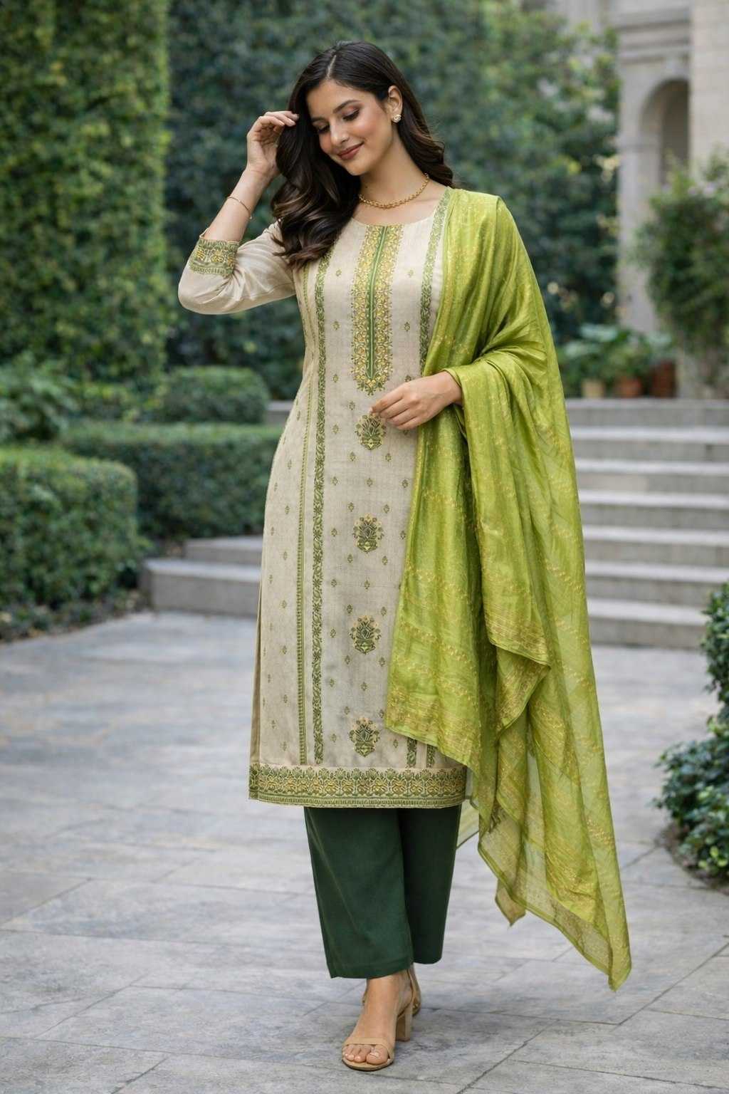 Jacquard Designer Kurti