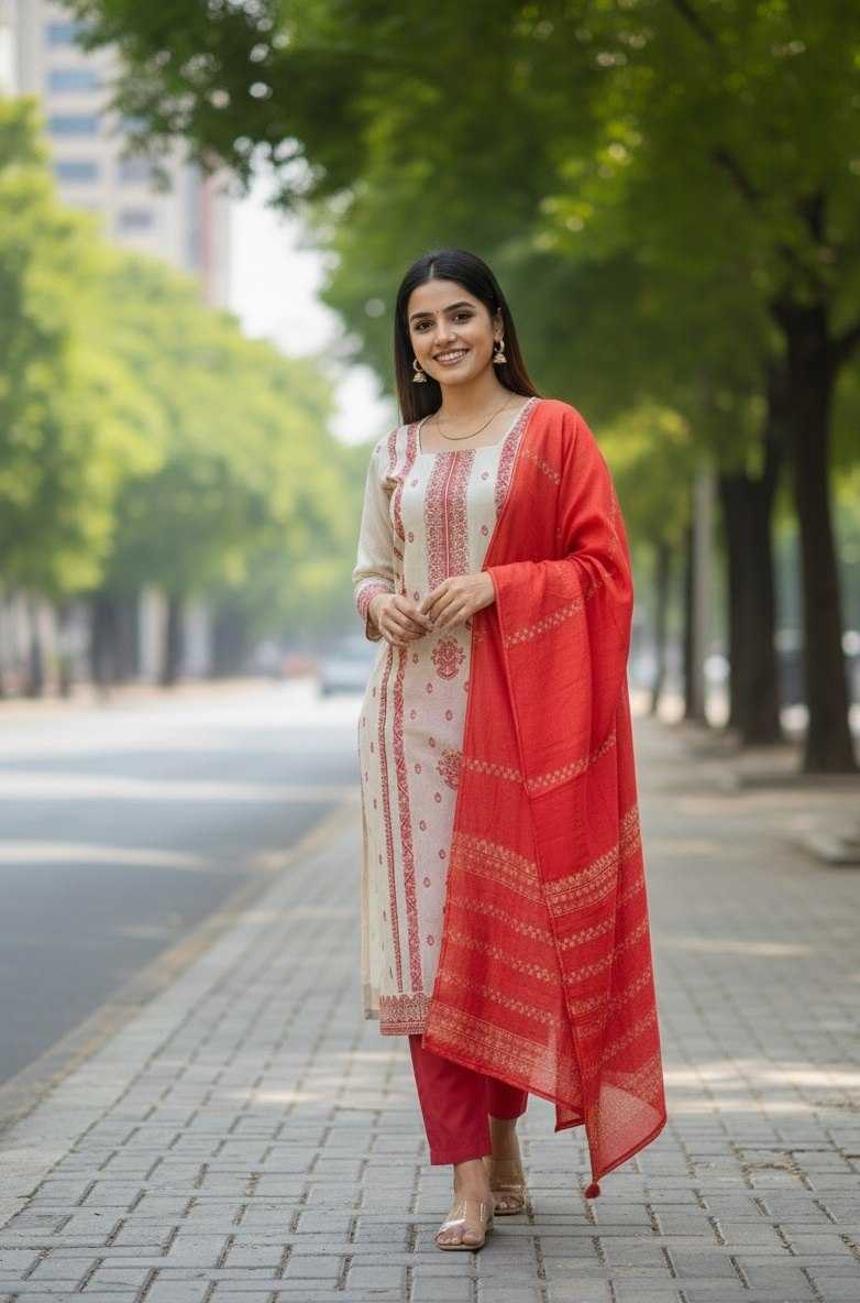 Jacquard Designer Kurti