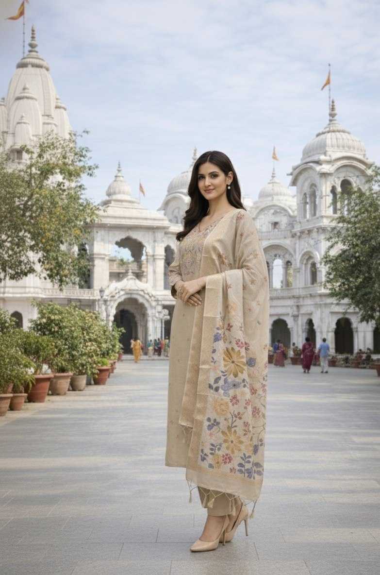 Silk Cotton Printed Kurti