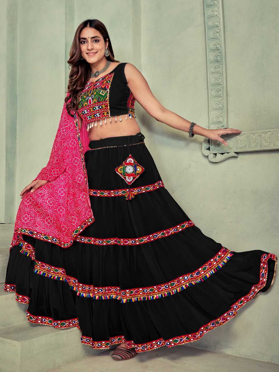 Georgette Designer Lehenga