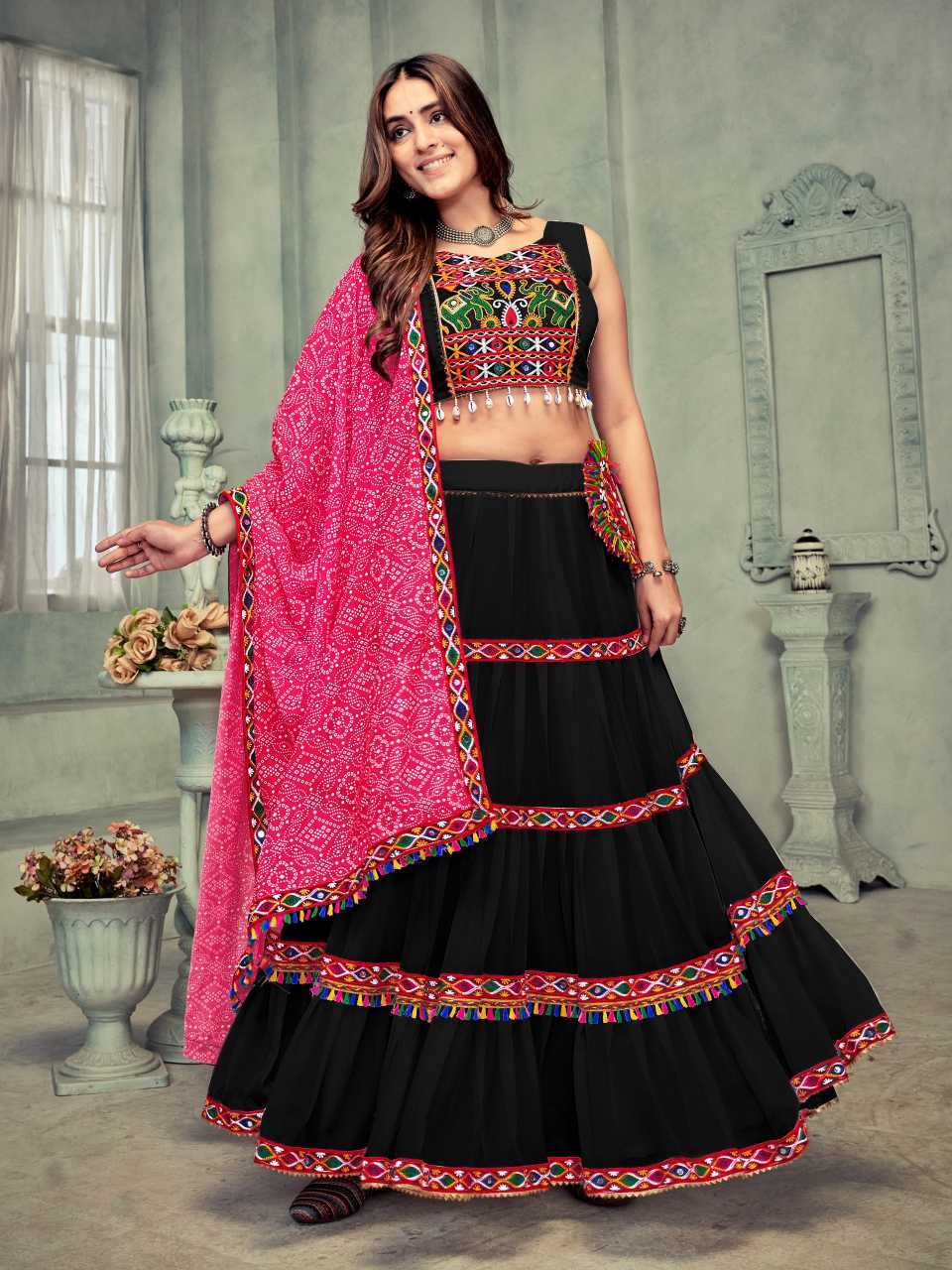 Georgette Designer Lehenga
