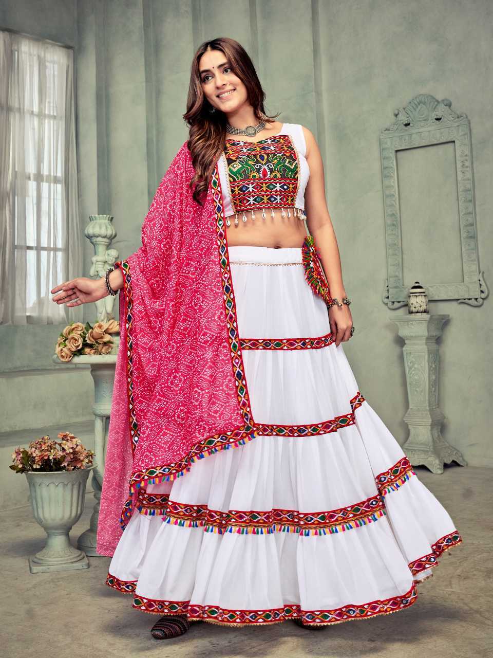 Georgette Designer Lehenga