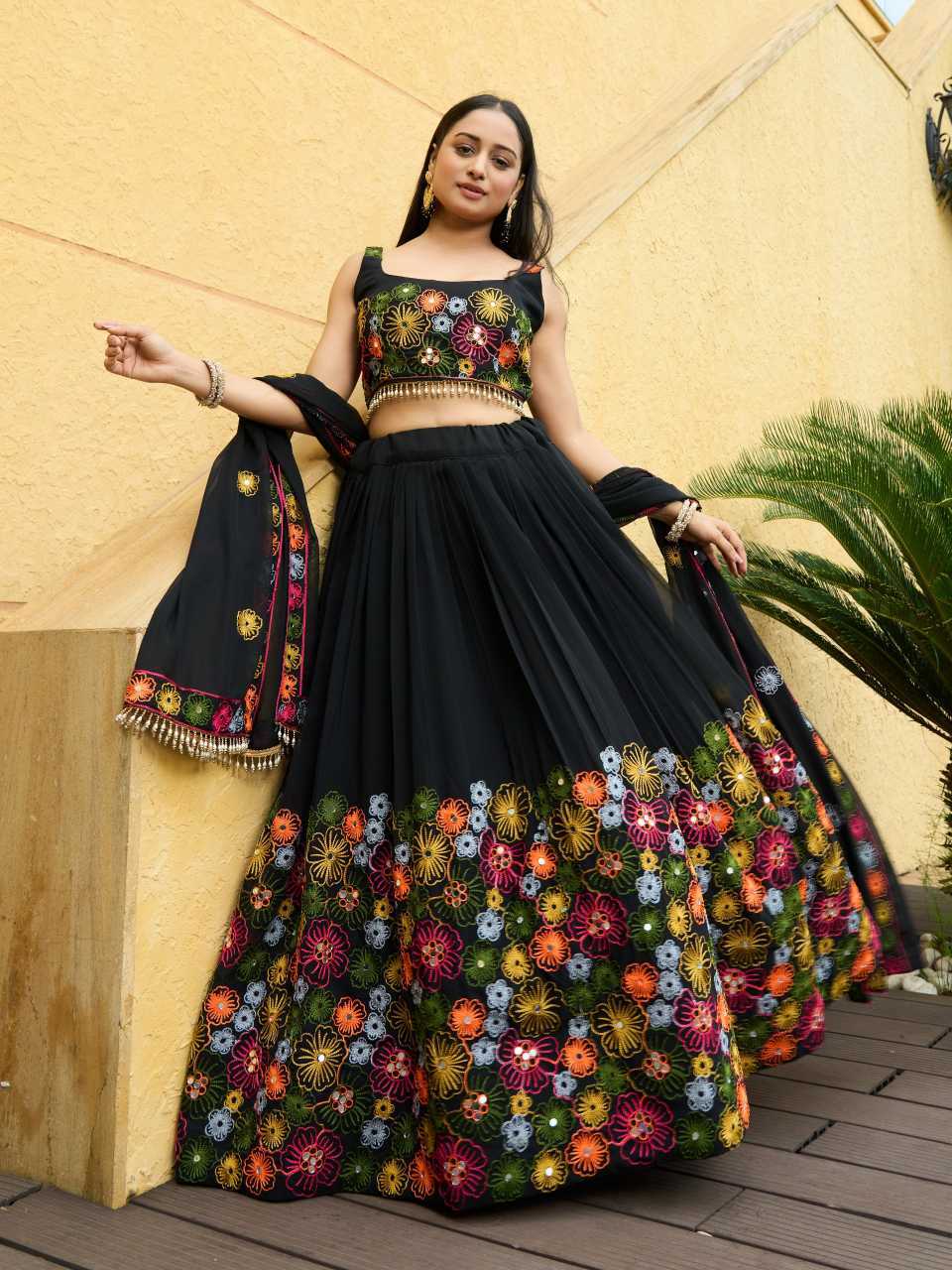 Georgette Designer Lehenga