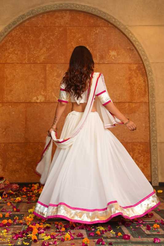 Georgette Lehenga