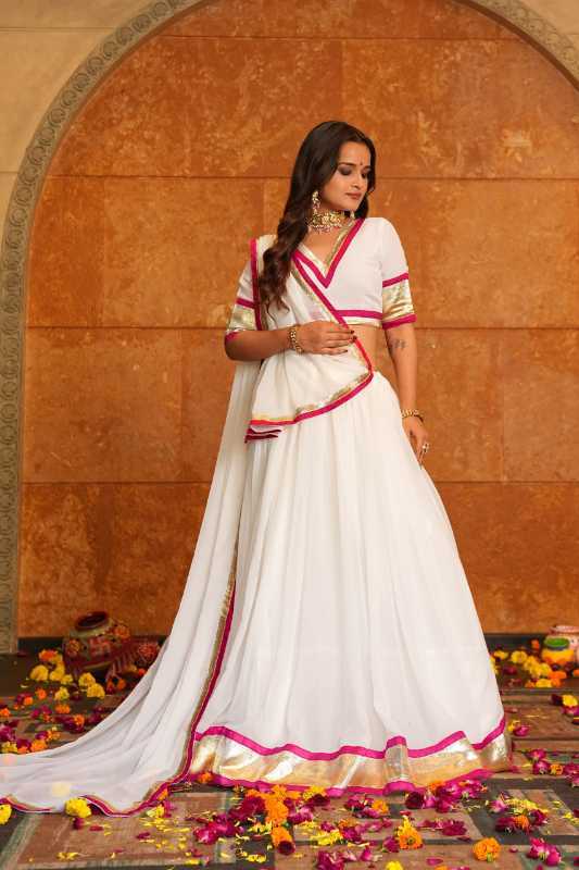 Georgette Lehenga