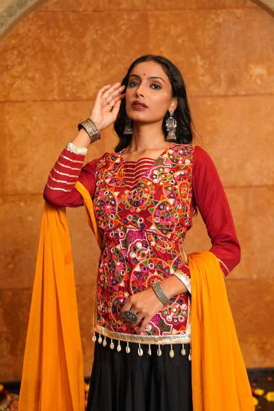 Chiffon Designer Lehenga