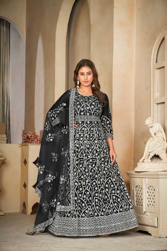 Net Anarkali Kurti