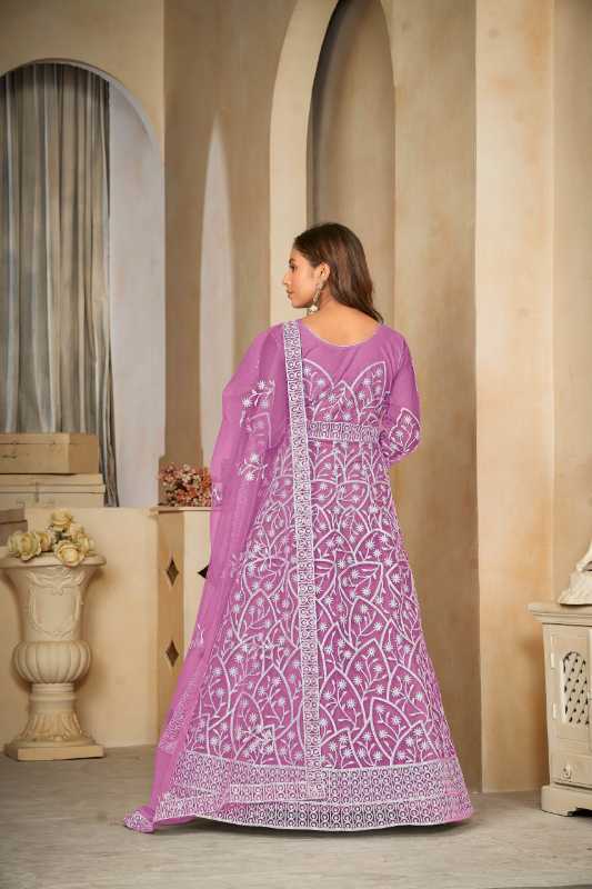 Net Anarkali Kurti