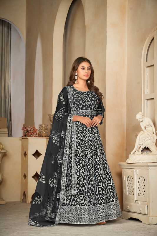 Net Anarkali Kurti