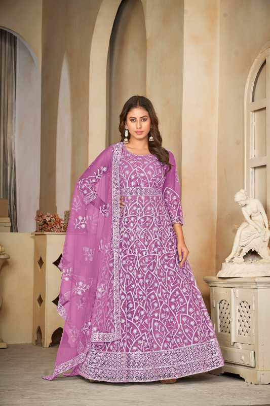 Net Anarkali Kurti