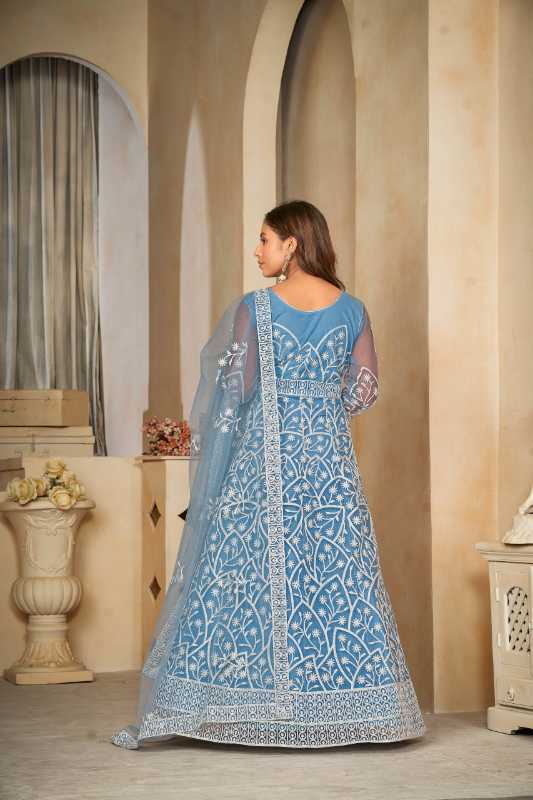 Net Anarkali Kurti