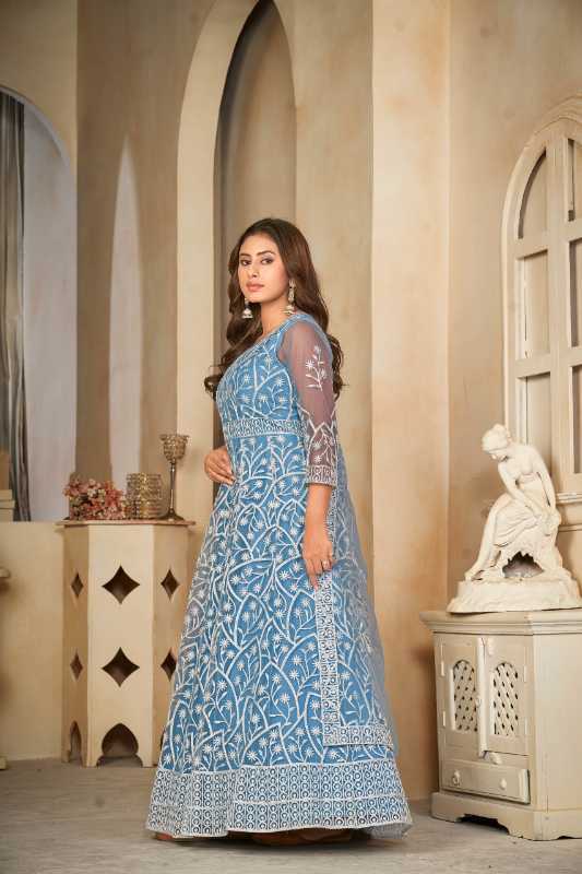 Net Anarkali Kurti
