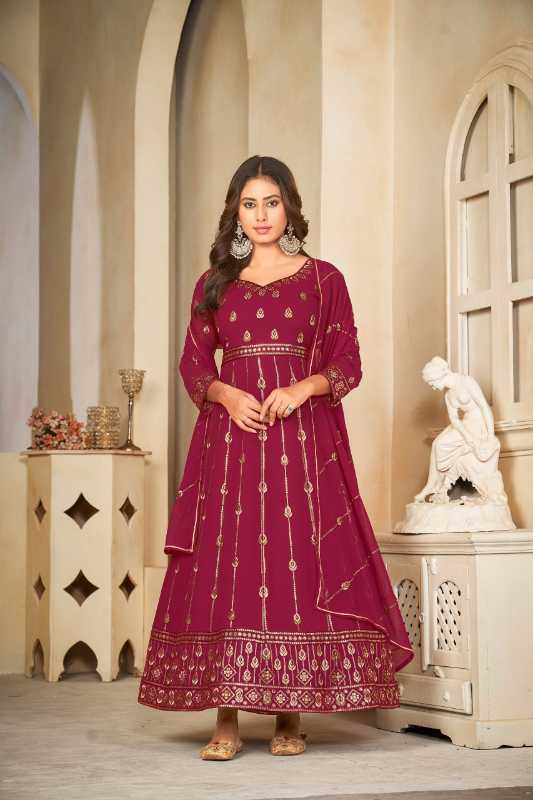 Georgette Anarkali Kurti