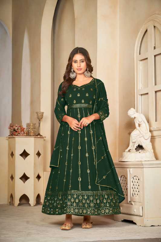 Georgette Anarkali Kurti