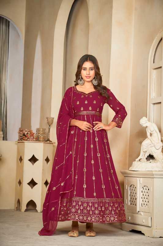 Georgette Anarkali Kurti