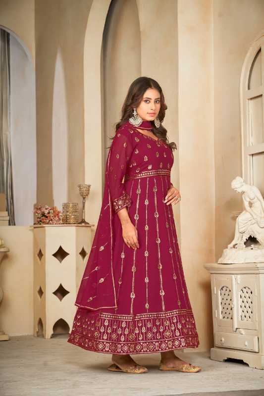 Georgette Anarkali Kurti
