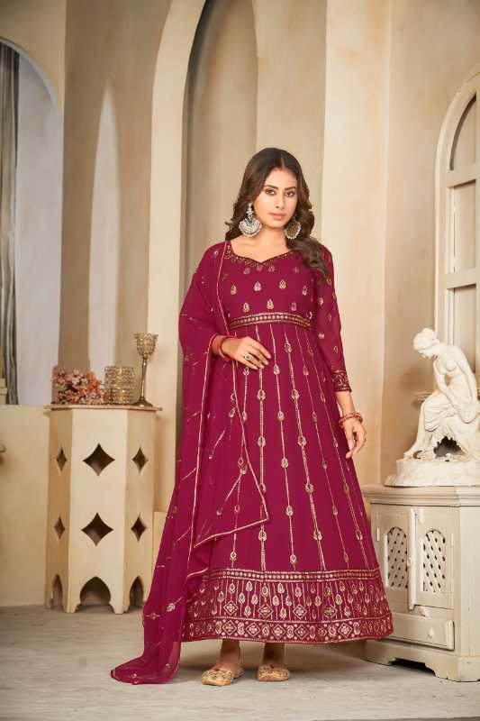Georgette Anarkali Kurti