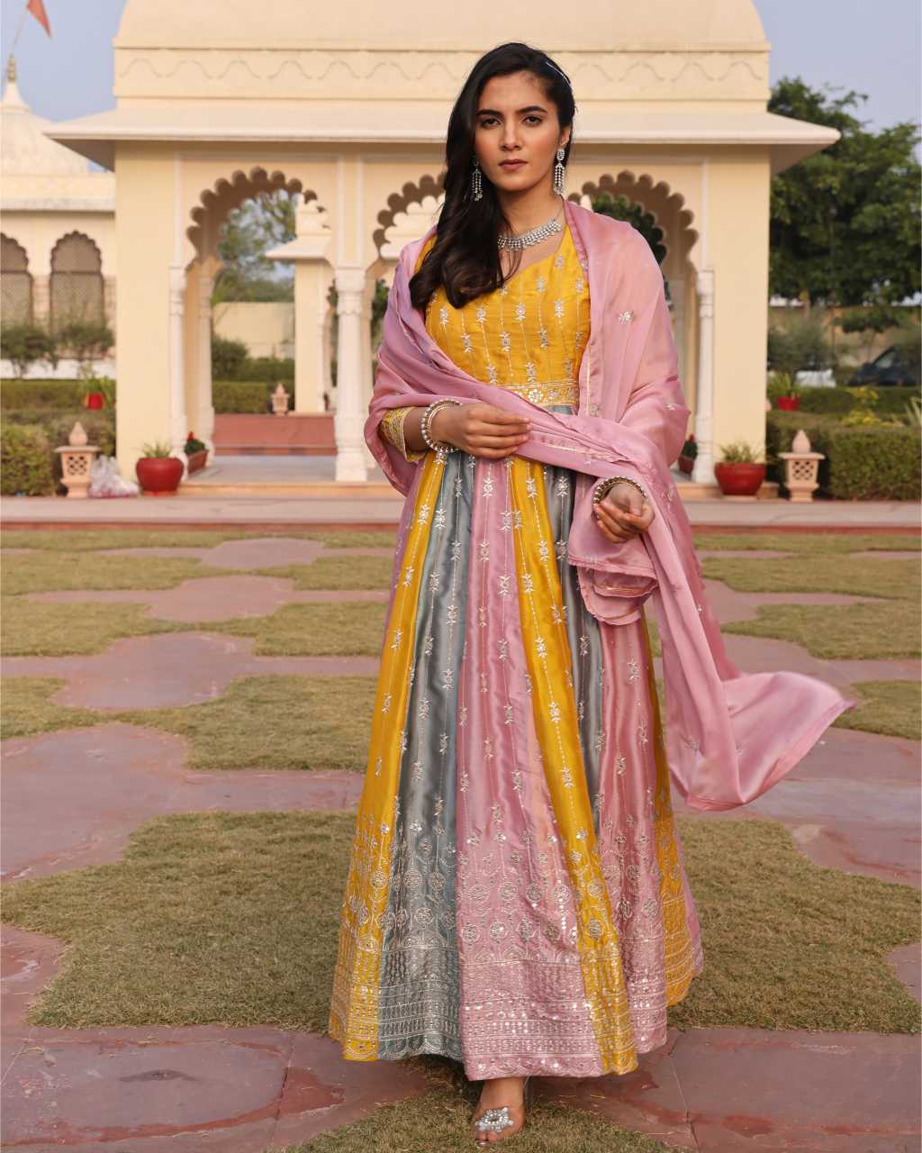 Rangoli Silk Embroidered Kurti