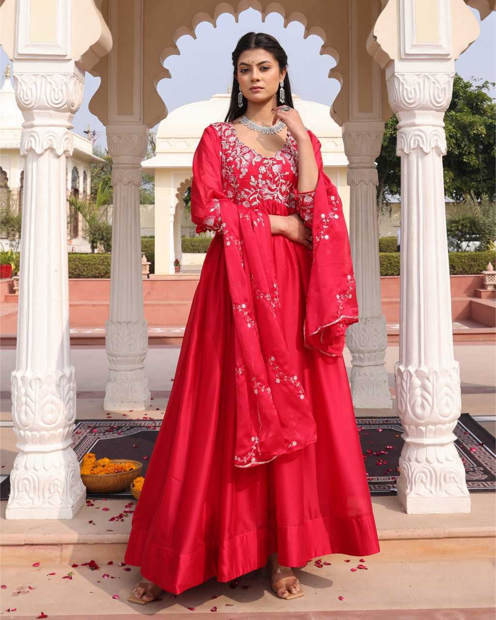 Rangoli Silk Designer Kurti