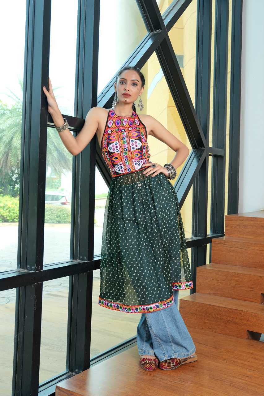 Georgette Printed Kurti