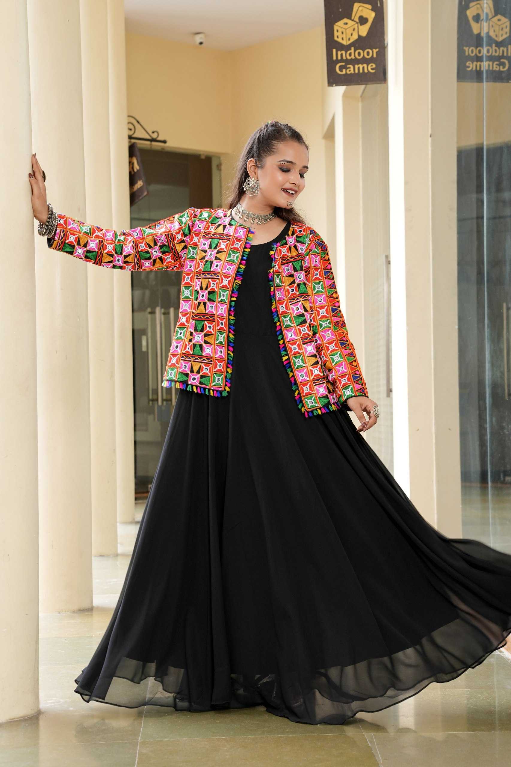 Georgette Long Gown