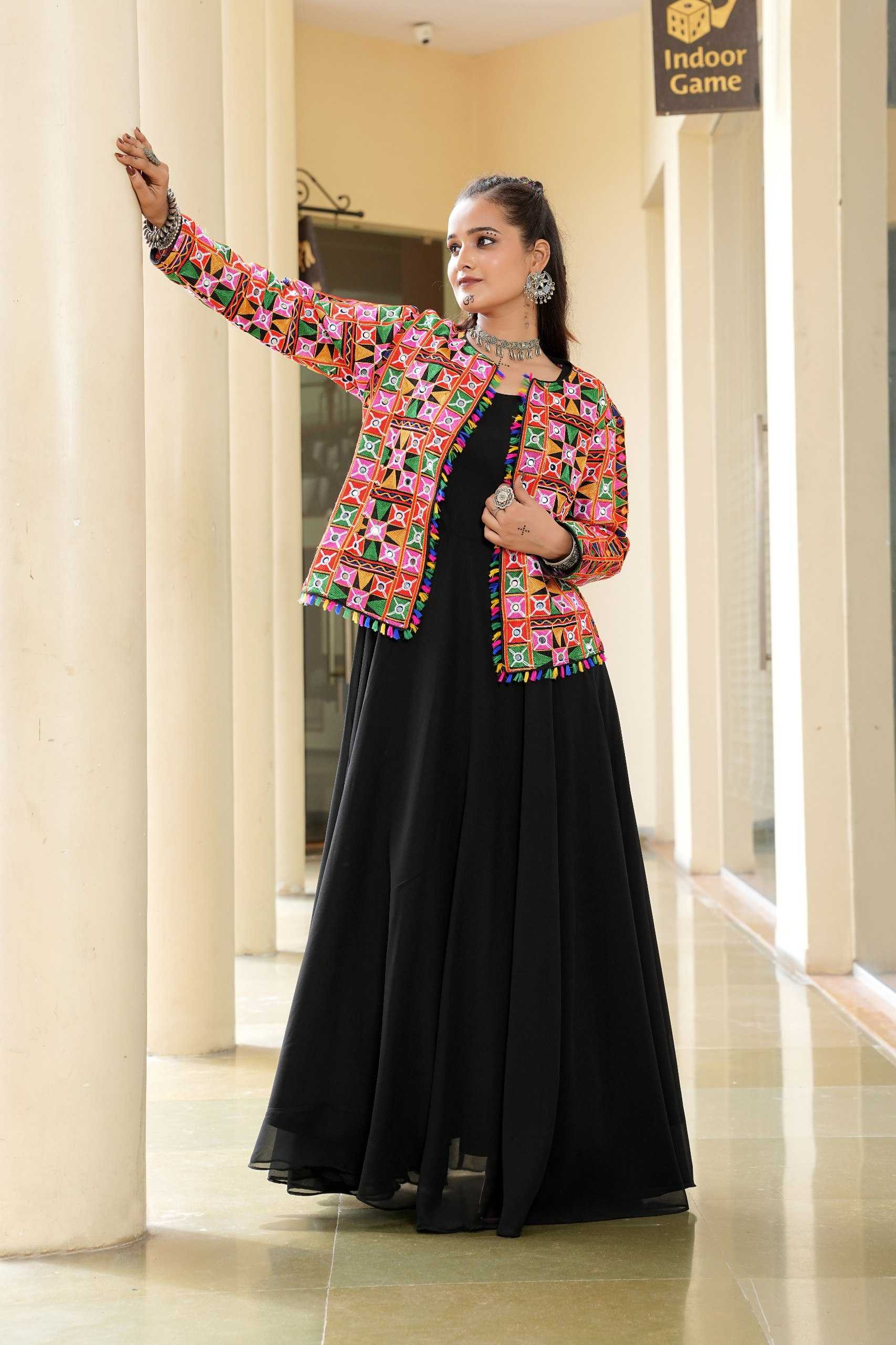 Georgette Long Gown