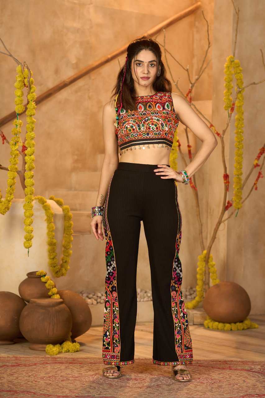 Cotton Mirror Work Kurti