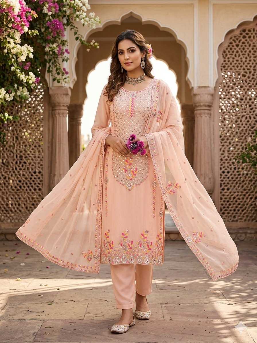 Faux Georgette Kurti