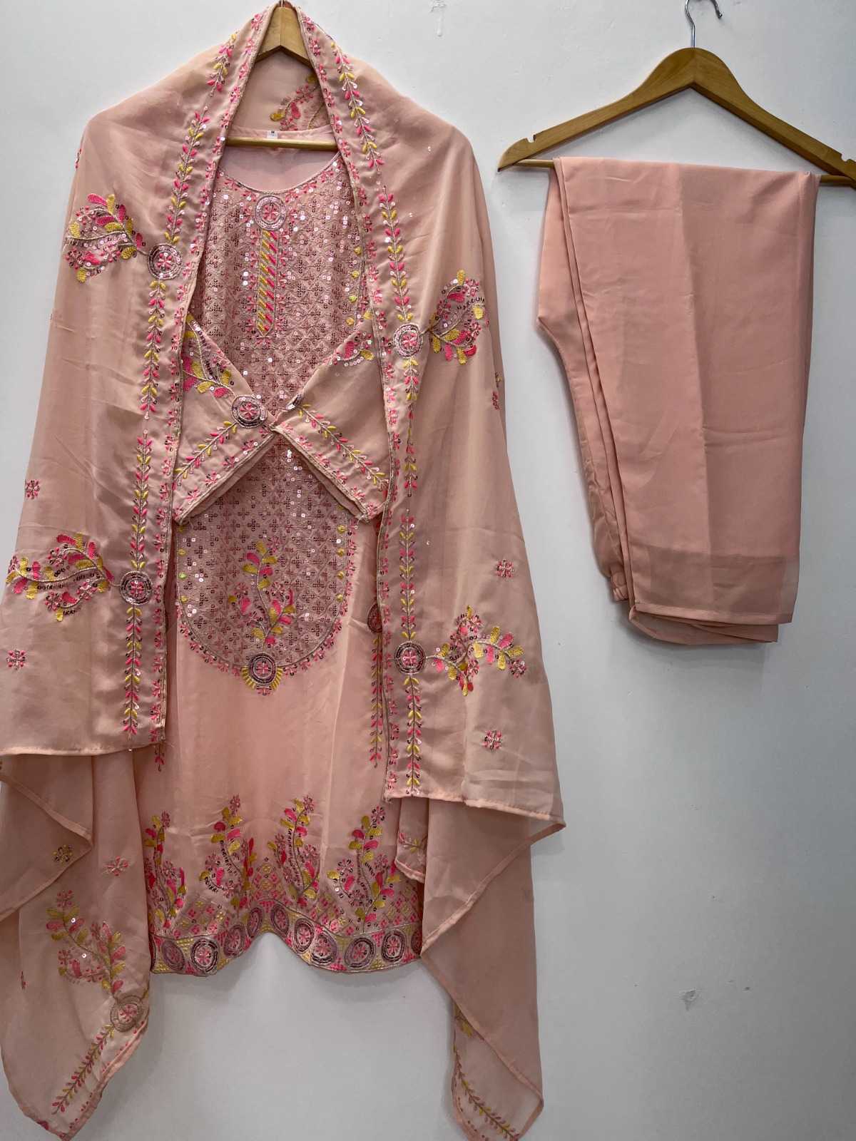 Faux Georgette Kurti