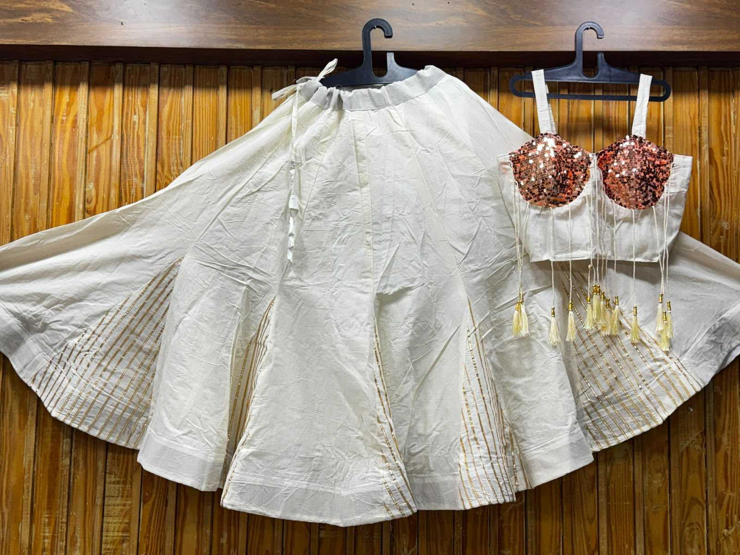Reyon Cotton Designer Lehenga