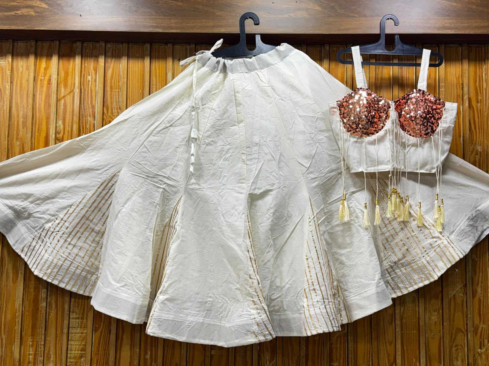 Reyon Cotton Designer Lehenga