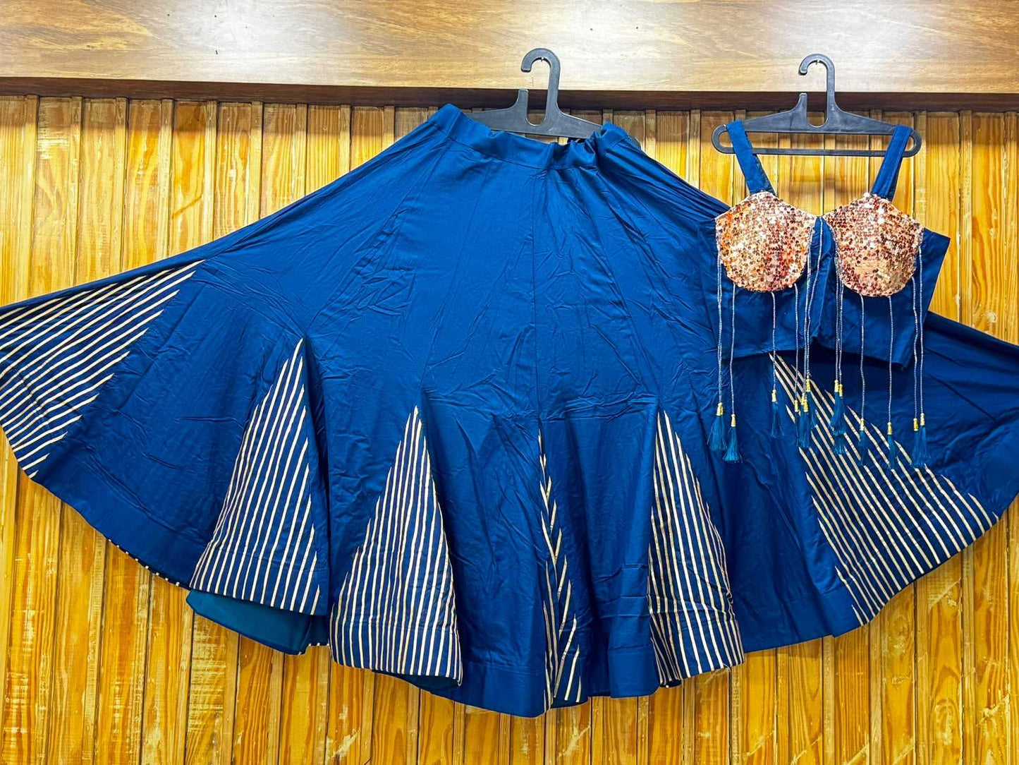 Reyon Cotton Designer Lehenga