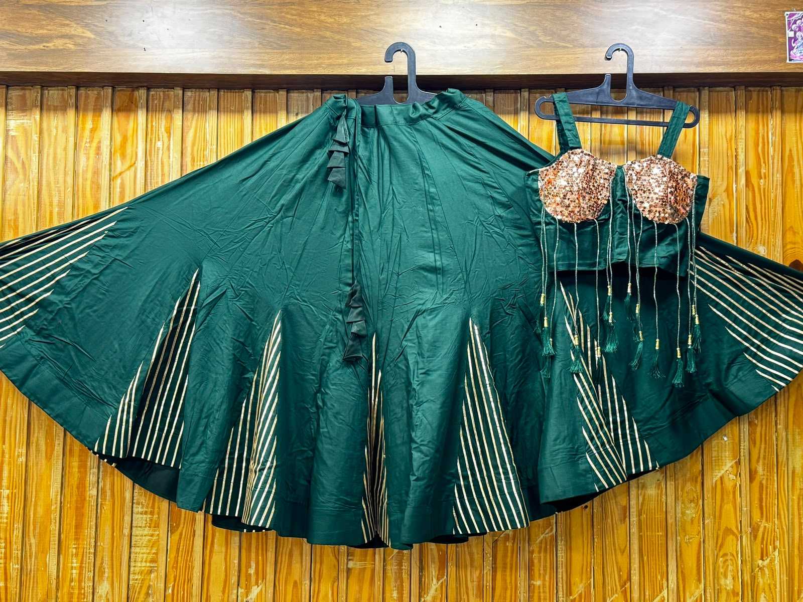 Reyon Cotton Designer Lehenga
