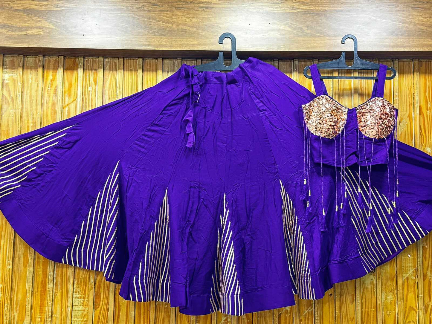 Reyon Cotton Designer Lehenga