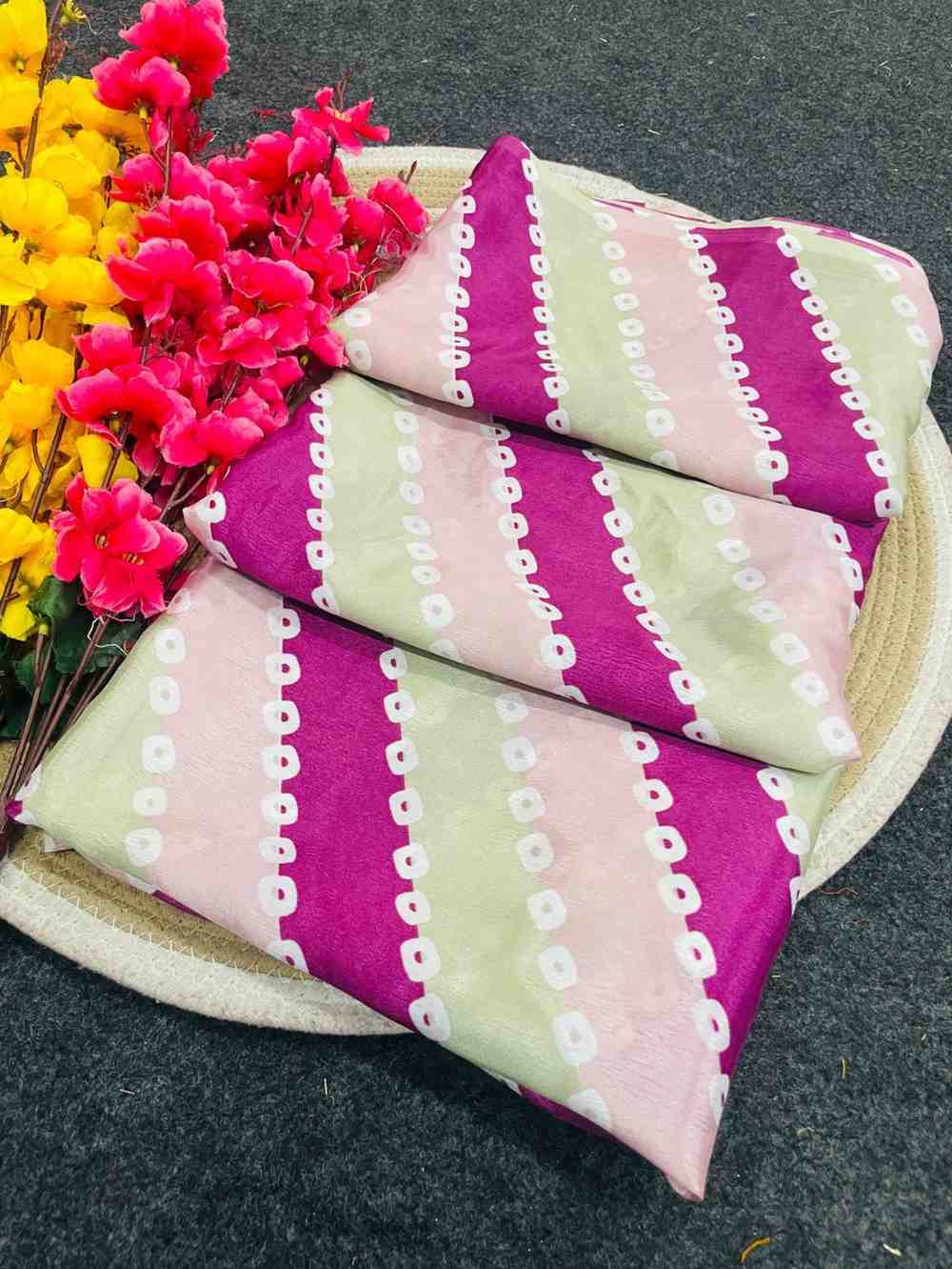 Chinon Silk Fancy Saree