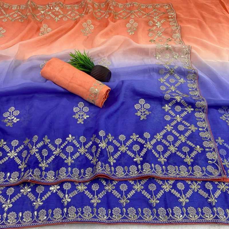 Adhira Chiffon Designer Saree