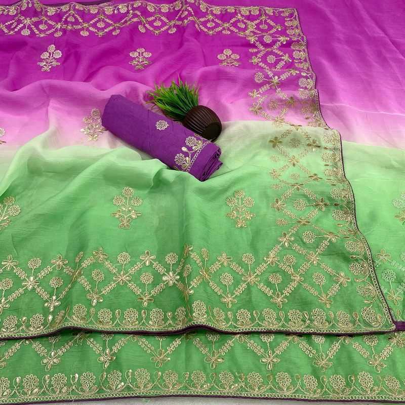Adhira Chiffon Designer Saree