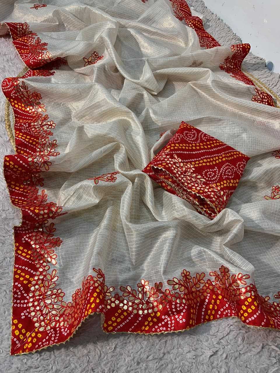 Tissue Silk Printed Saree