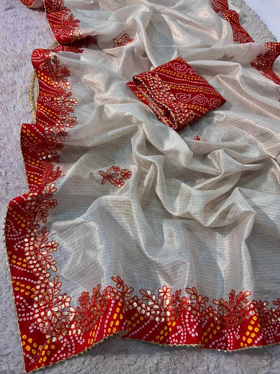 Tissue Silk Printed Saree