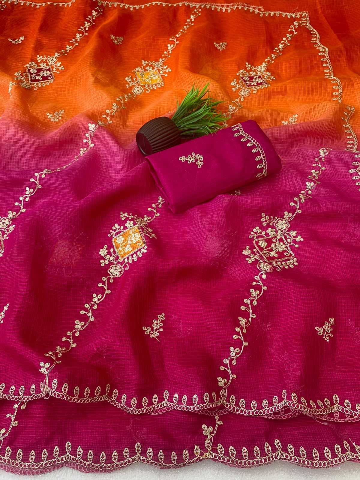 Kota Silk Designer Saree