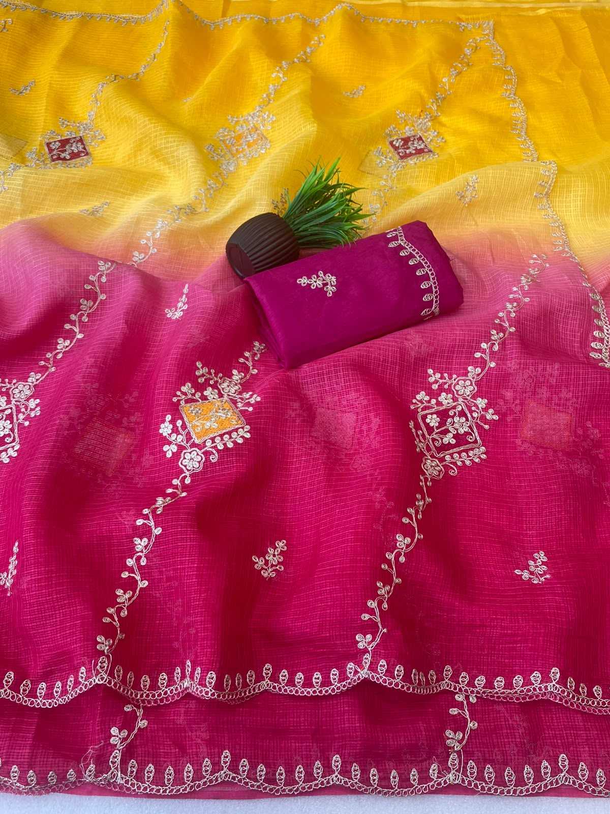 Kota Silk Designer Saree