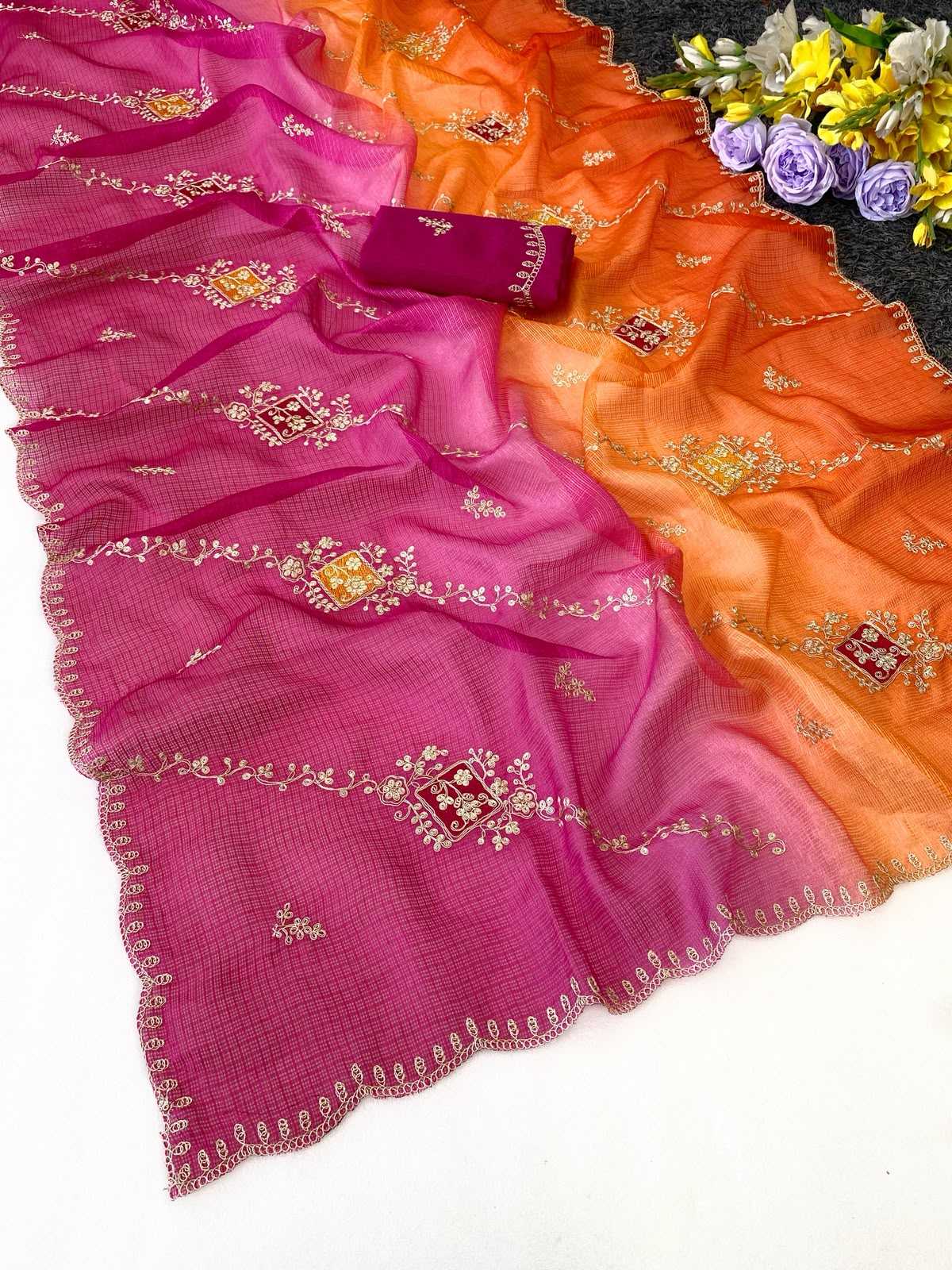 Kota Silk Designer Saree