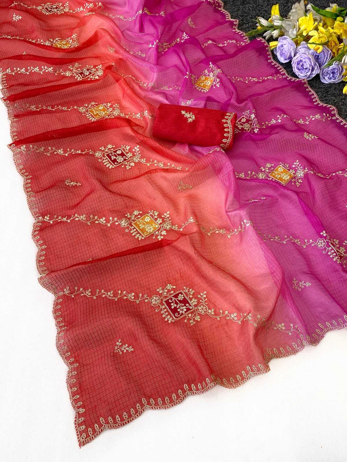 Kota Silk Designer Saree