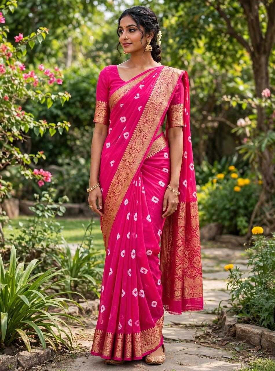 Chhavi Kanjivaram Silk Printed Saree