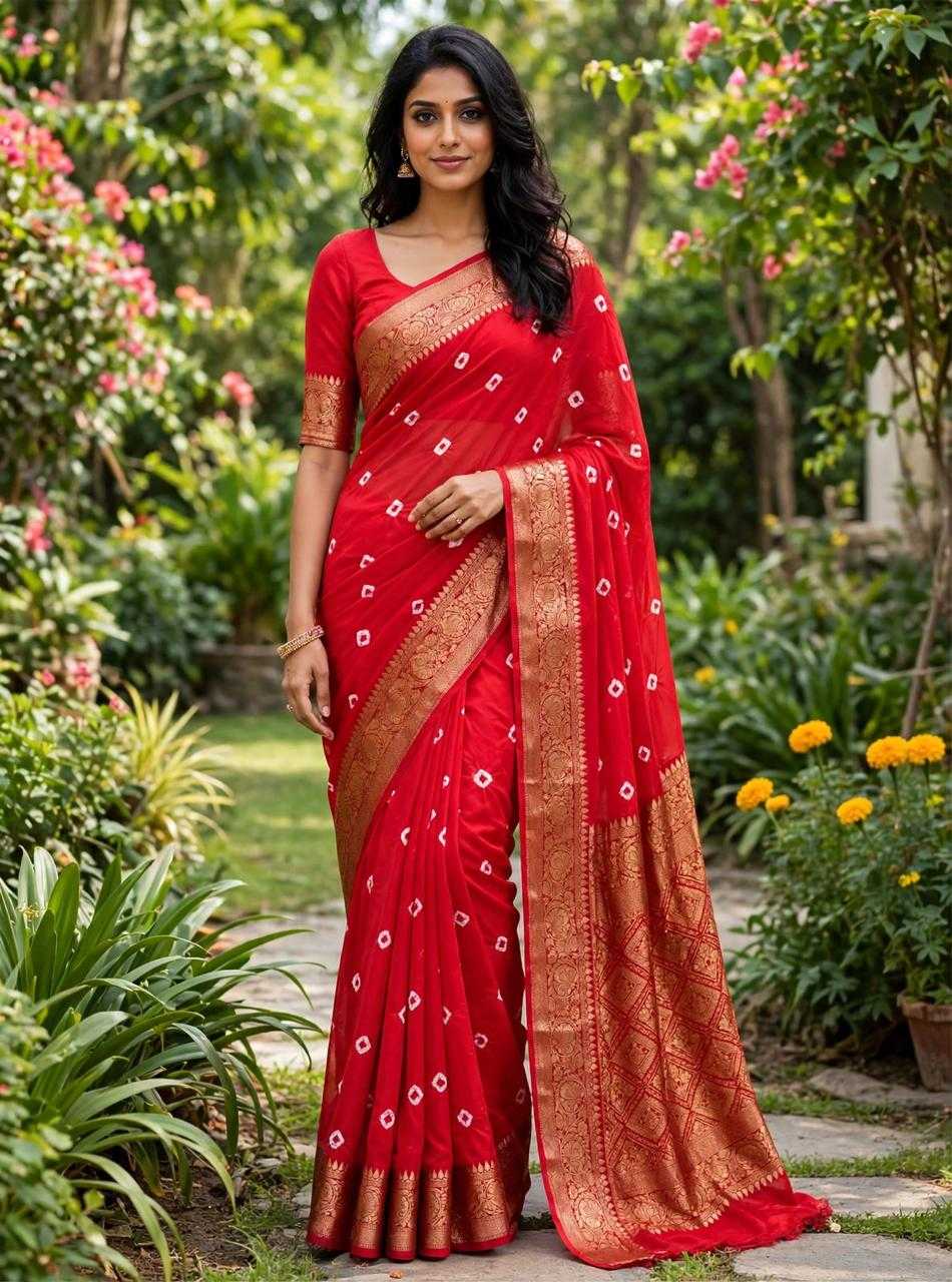 Chhavi Kanjivaram Silk Printed Saree