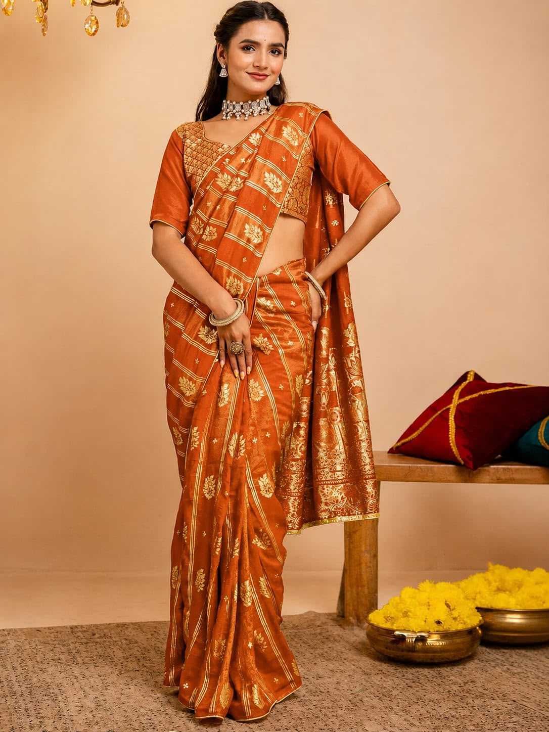 Dola Silk Butta Saree