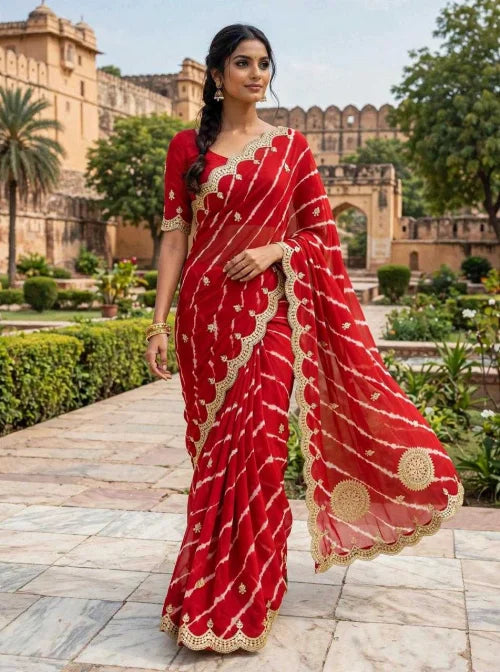 Devika Premium Georgette Saree
