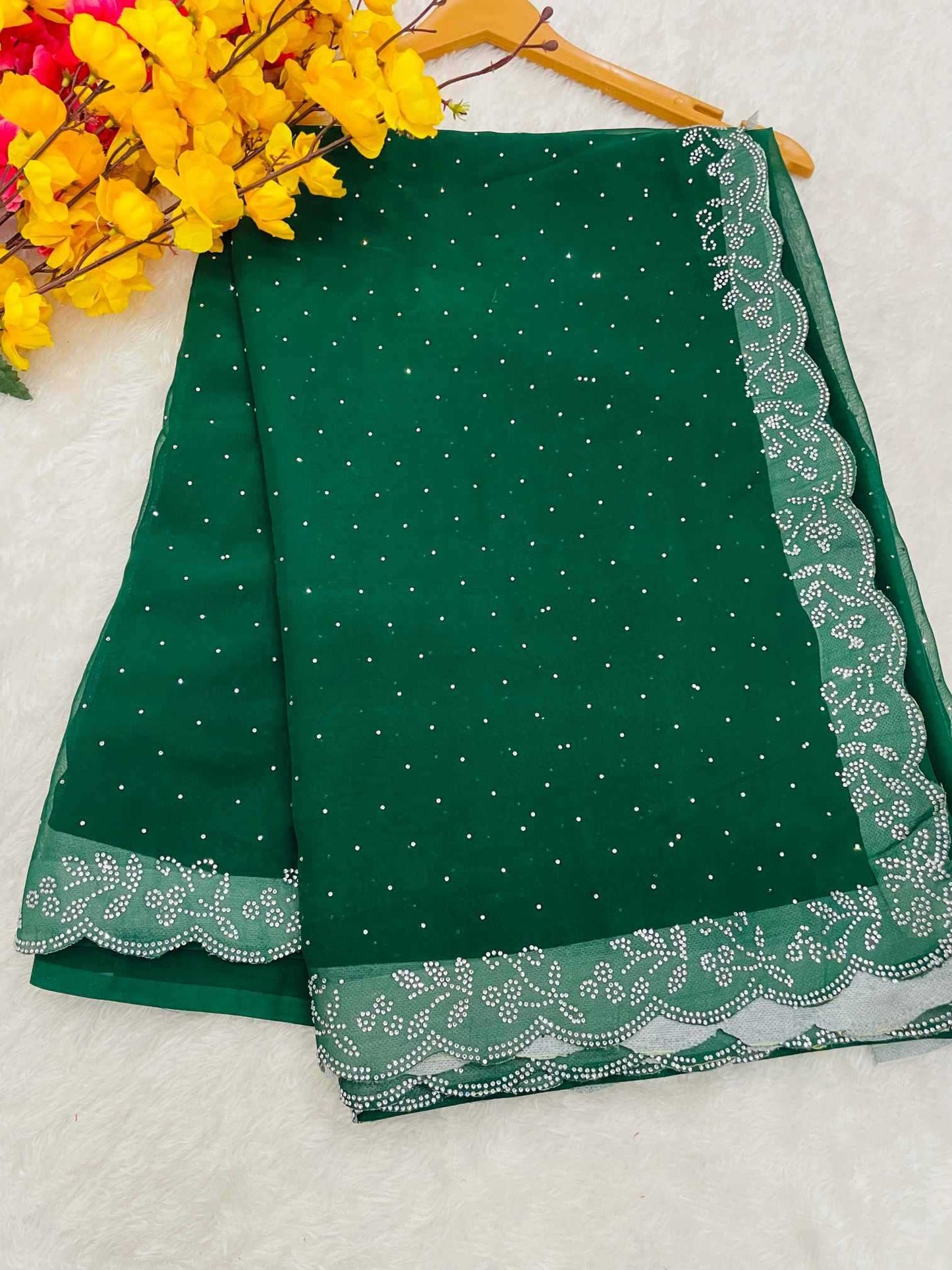 Faux Georgette Designer Saree