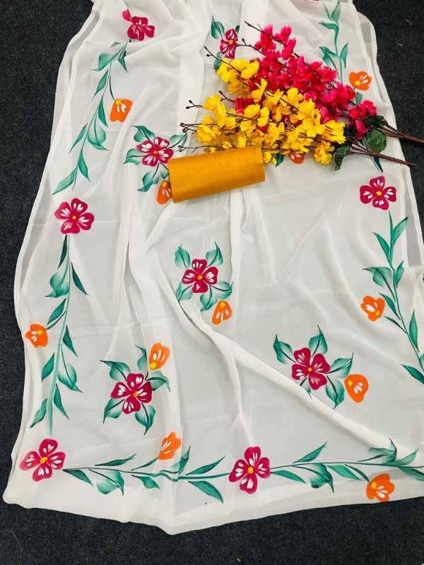 Georgette Designer Saree