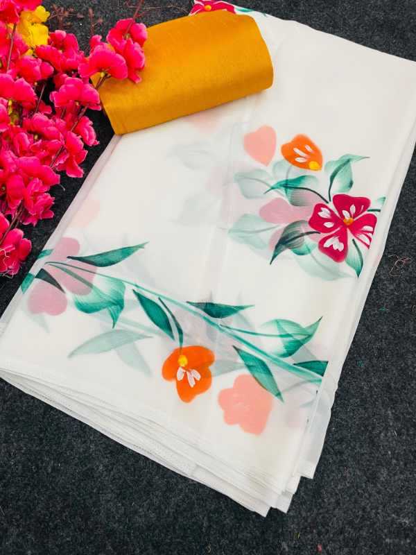Georgette Designer Saree